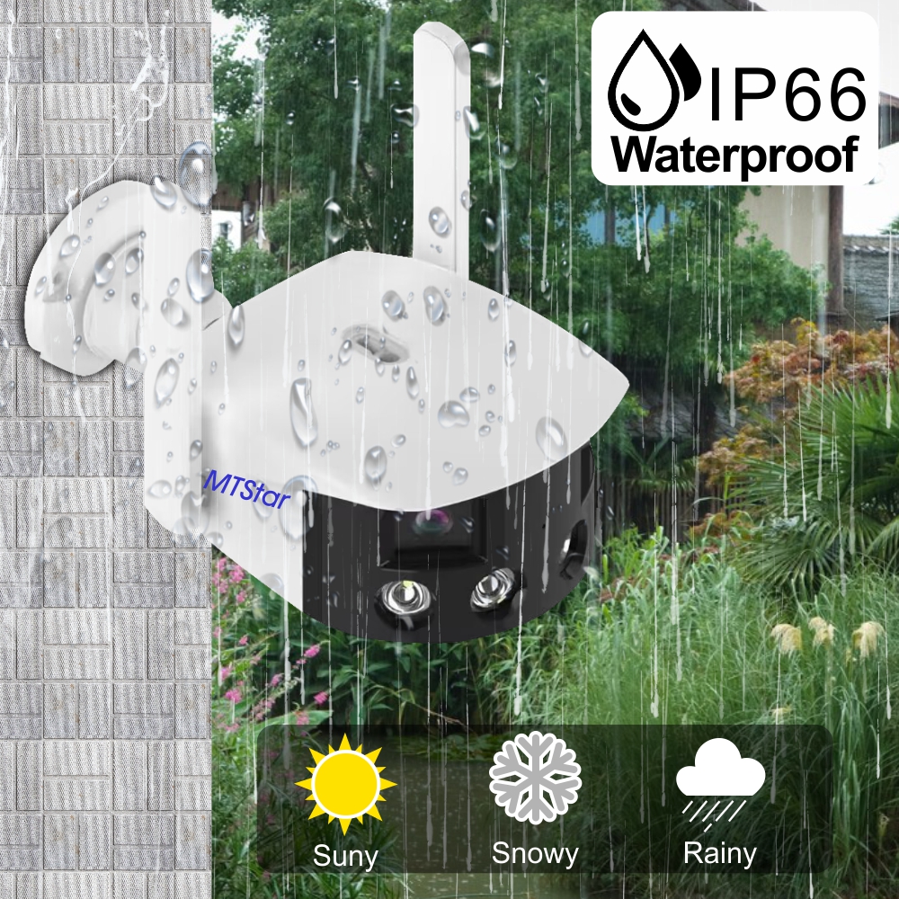 POE Onvif IP Camera WiFi Outdo - Smart Home Cctv บทวิจารณ์และราคา
