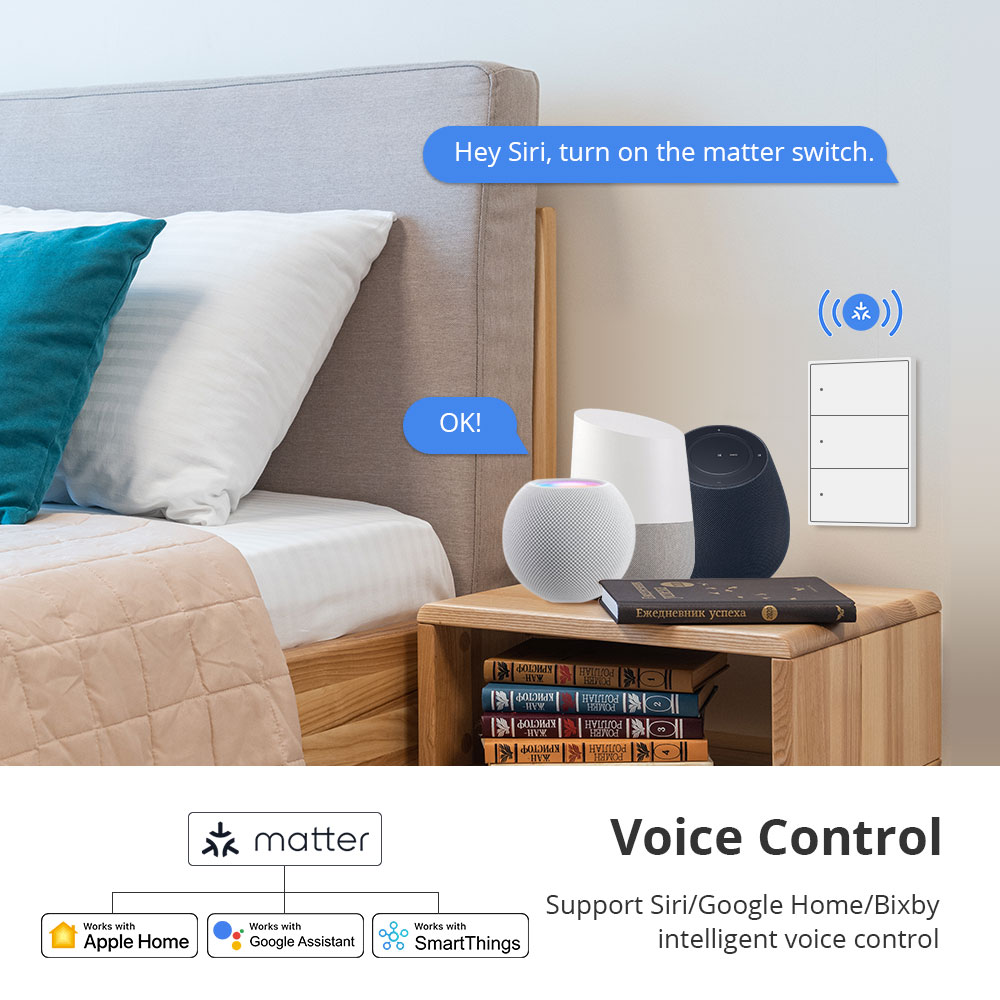 Zemismart Matter WiFi US AU Sm - Smart Home Orvibo บทวิจารณ์และราคา