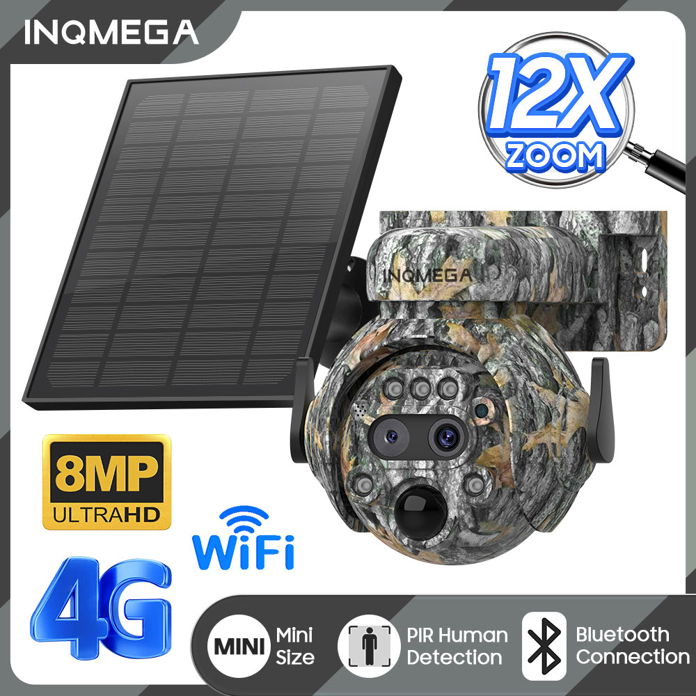 INQMEGA 8MP Solar Powered Came - Smart Home Cctv บทวิจารณ์และราคา