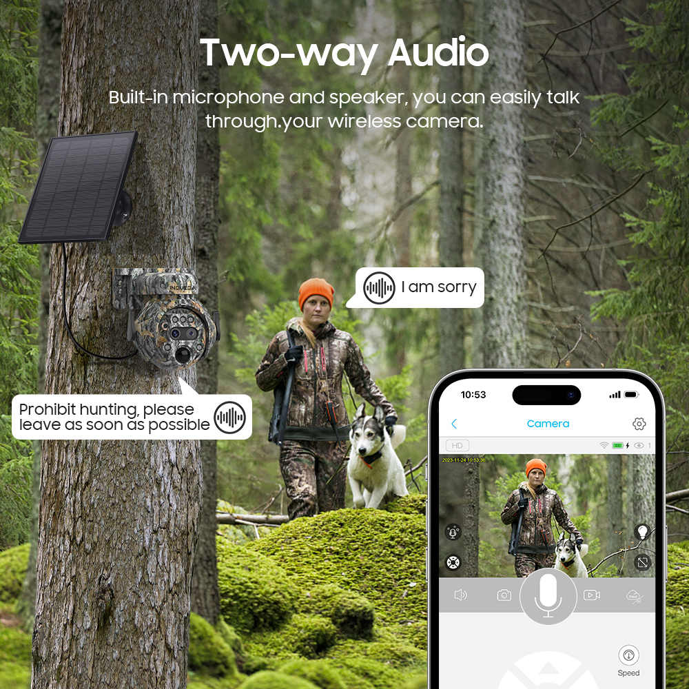 INQMEGA 8MP Solar Powered Came - Smart Home Cctv บทวิจารณ์และราคา