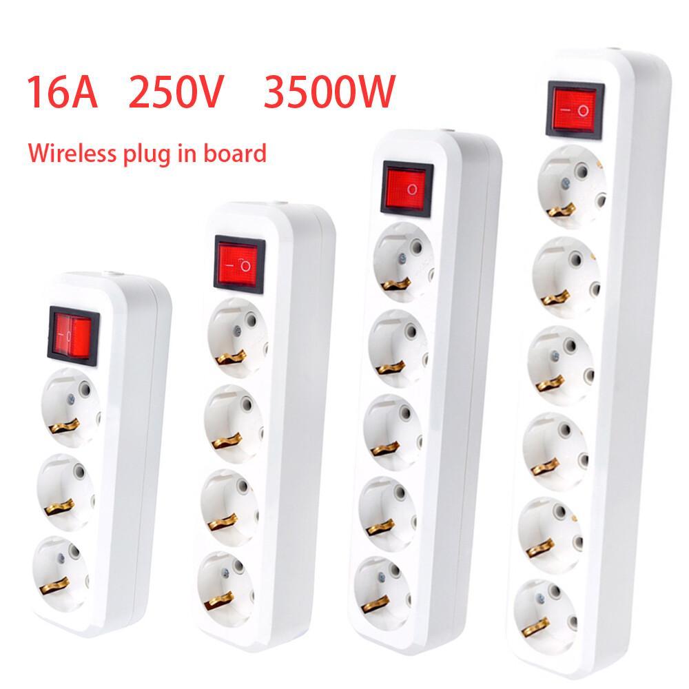 EU Plug Power Strip Wireless E - Smart Power Strip บทวิจารณ์และราคา