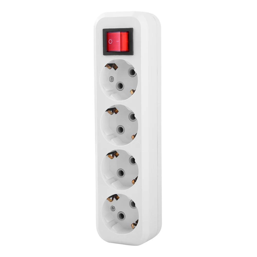 EU Plug Power Strip Wireless E - Smart Power Strip บทวิจารณ์และราคา