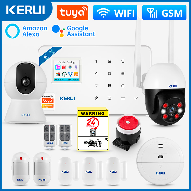 KERUI W181 Alarm System Secutr - Smart Home Cctv บทวิจารณ์และราคา