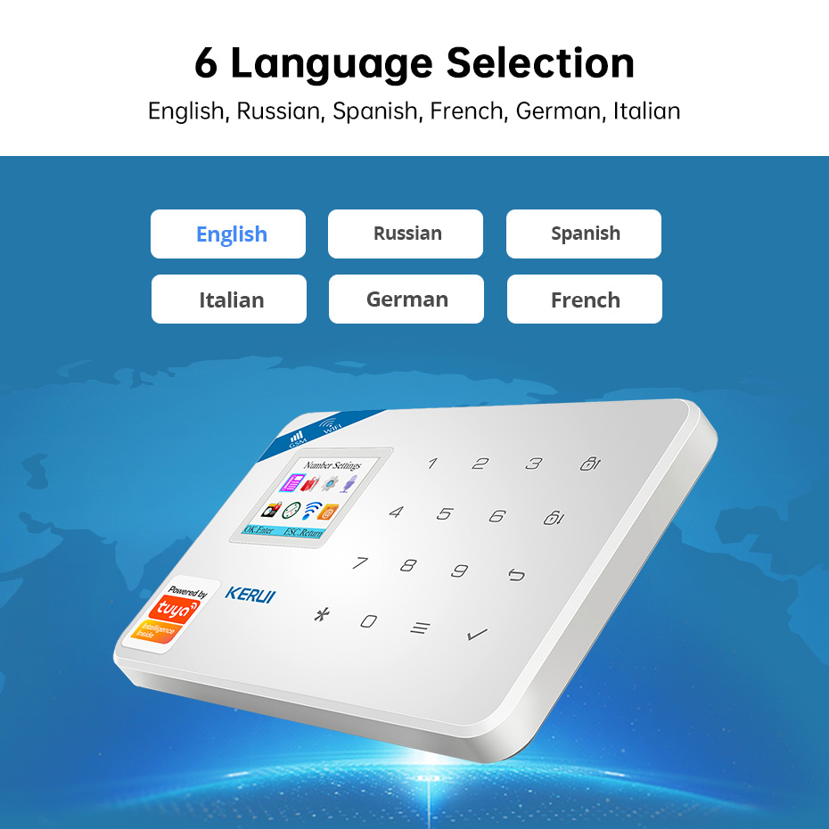 KERUI W181 Alarm System Secutr - Smart Home Cctv บทวิจารณ์และราคา