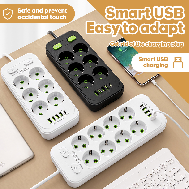 Smart 6-Socket Power Strip 2M  - Smart Power Strip บทวิจารณ์และราคา