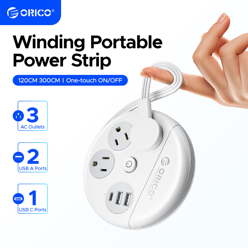 ORICO Power Strip Travel Adapt - Smart Power Strip บทวิจารณ์และราคา