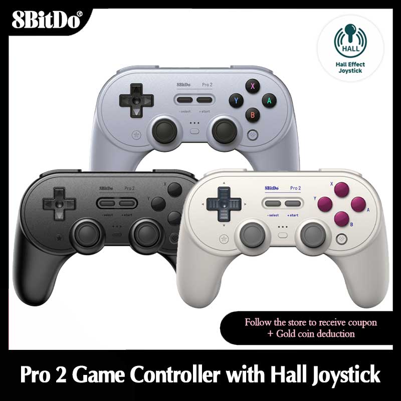 8Bitdo Pro2 Bluetooth Game Con - Smart Home Raspberry Pi บทวิจารณ์และราคา