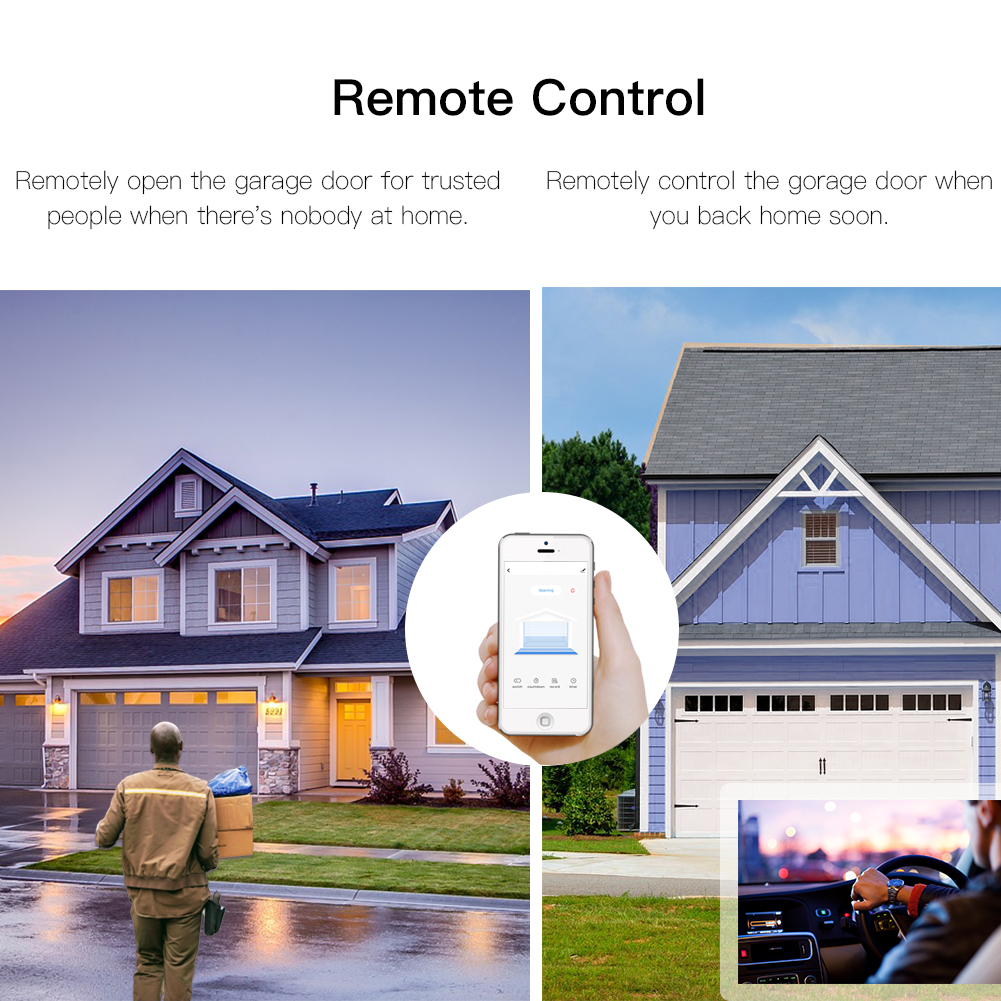 MOES Tuya WiFi Smart Garage Do - Smart Home Vimar บทวิจารณ์และราคา