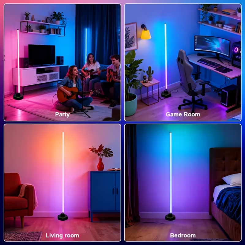Smart RGB LED Corner Floor Lam - Smart Night Light บทวิจารณ์และราคา