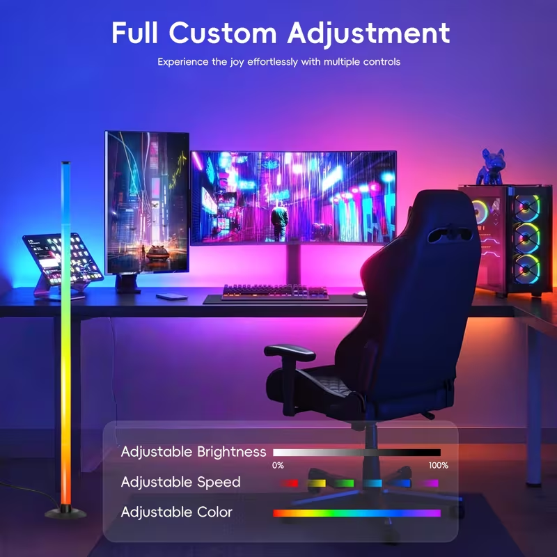 Smart RGB LED Corner Floor Lam - Smart Night Light บทวิจารณ์และราคา