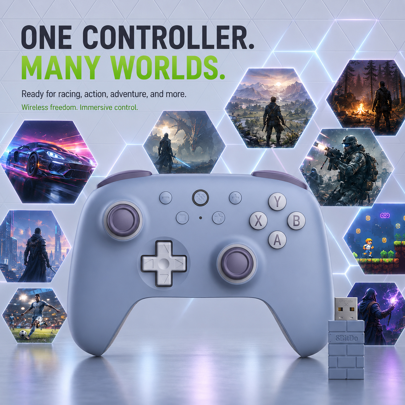 8BitDo New Ultimate 2C Wireles - Smart Home Raspberry Pi บทวิจารณ์และราคา