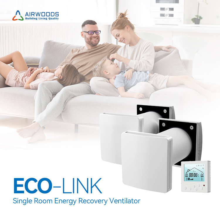 LCD Display Heat Recovery Vent - Smart Home Ventilation System บทวิจารณ์และราคา