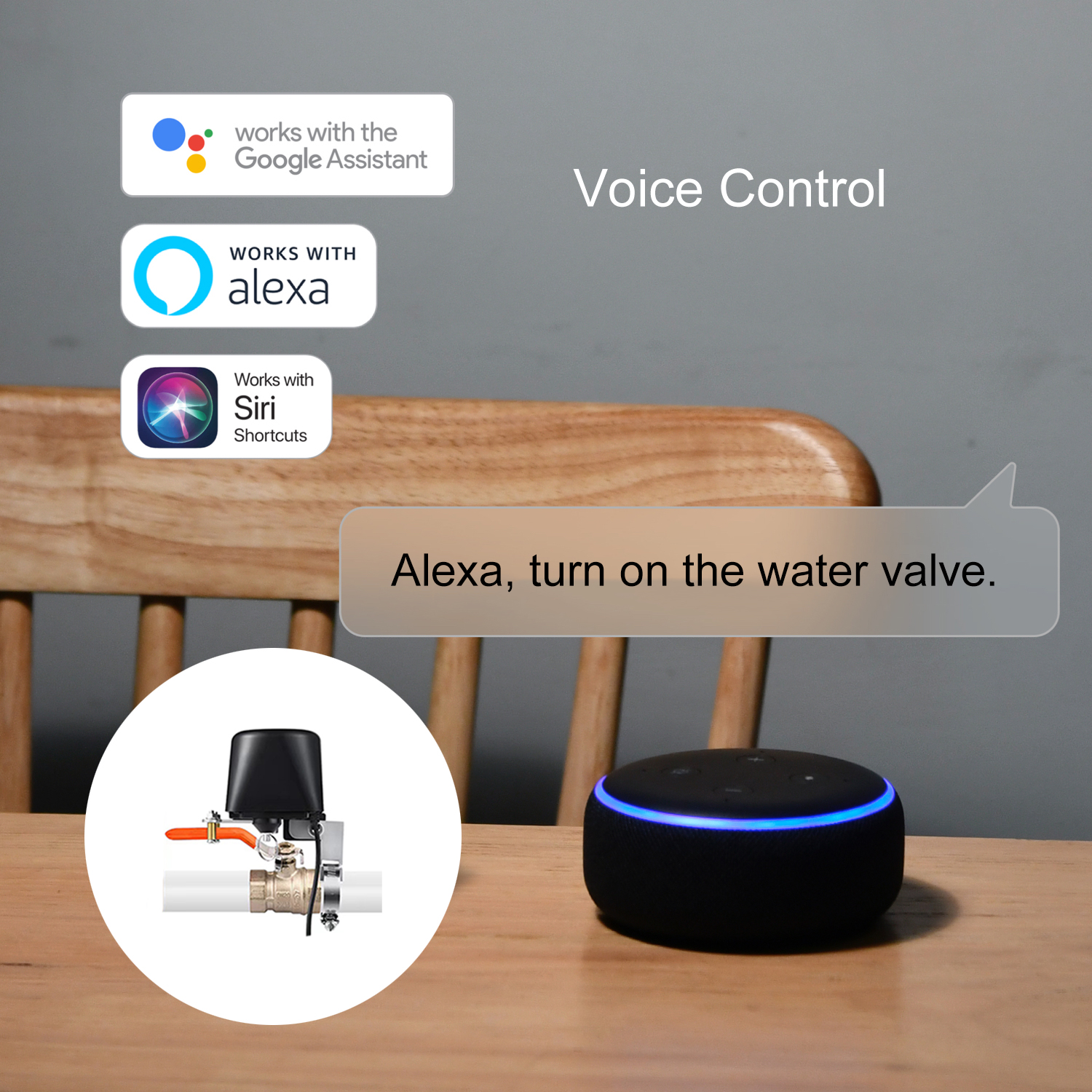ZigBee Water/Gas Valve Remote  - Smart Home Kits บทวิจารณ์และราคา