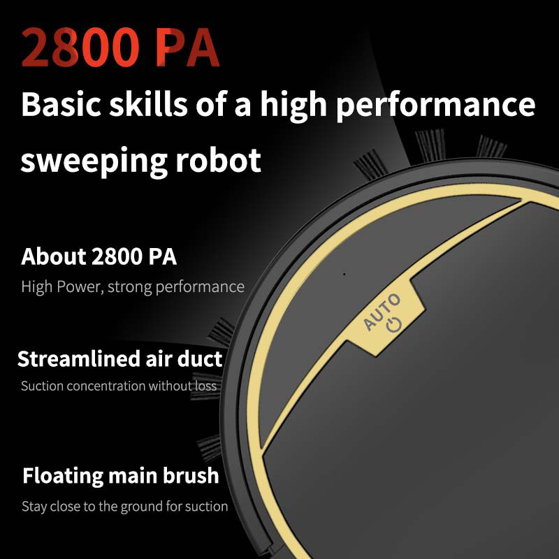 2800PA Smart Robot Vacuum Clea - Smart Home Floor Plan บทวิจารณ์และราคา
