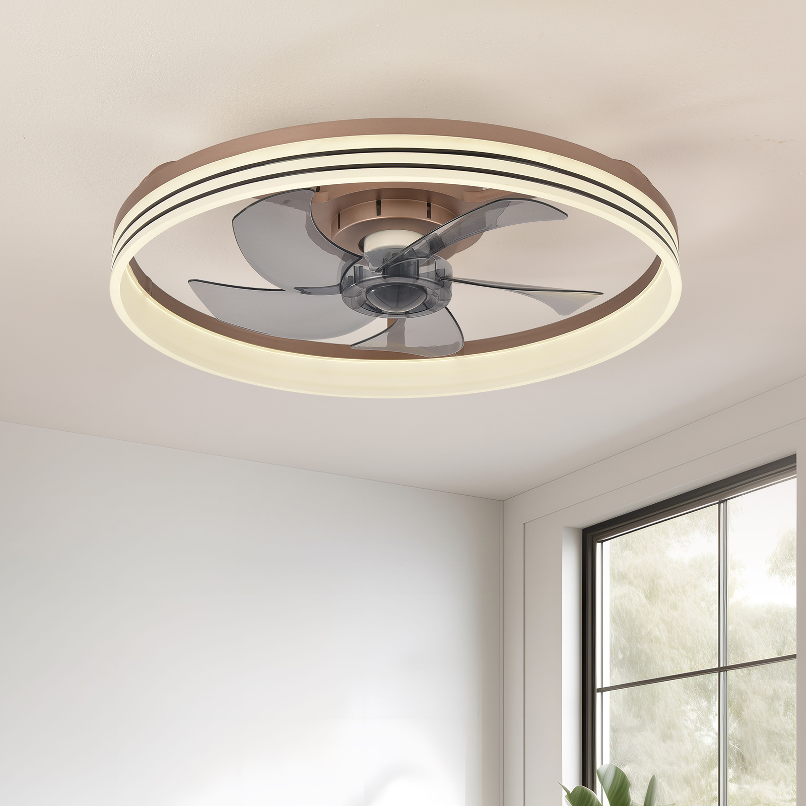Smart Ceiling Fan with Lights  - Smart Home Ventilation System บทวิจารณ์และราคา