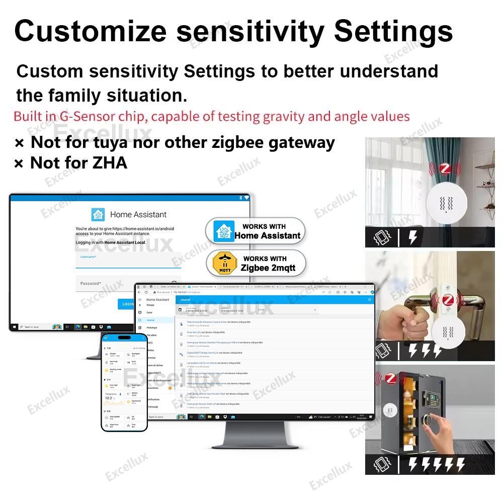 Zigbee 3.0 Smart Vibration Sen - Smart Home Solution บทวิจารณ์และราคา