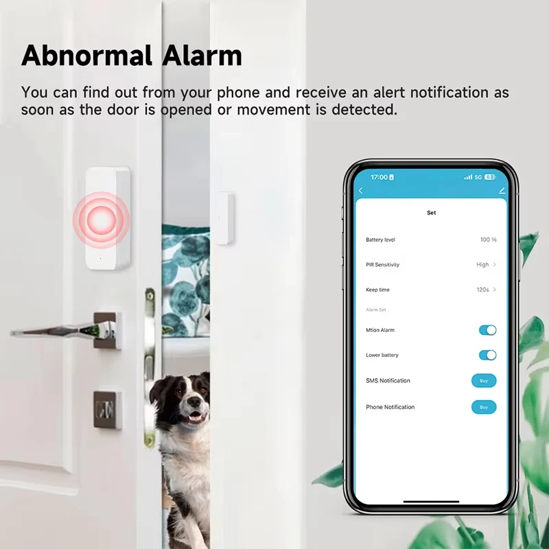 Tuya Zigbee/WiFi Magnetic Door - Door Window Sensor บทวิจารณ์และราคา
