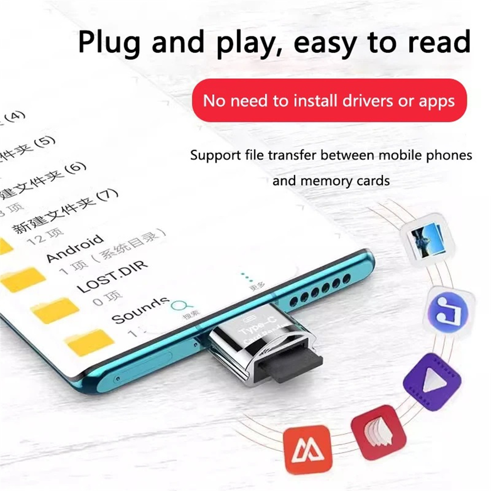 USB 3.1Type C Card Reader USB- - Smart Home Xiaomi Kit บทวิจารณ์และราคา
