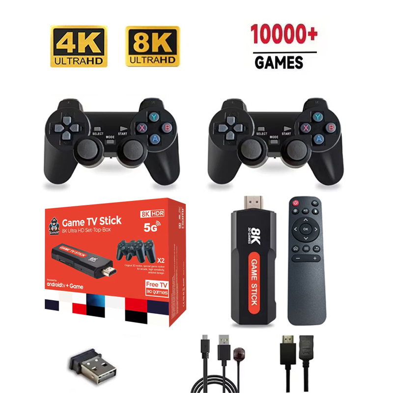 X2 Game Stick HD 4K 8K 3D Cons - Smart Home Raspberry Pi บทวิจารณ์และราคา