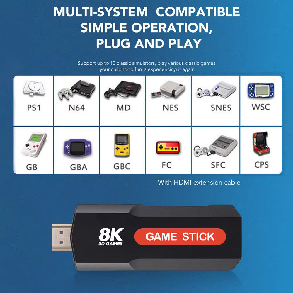 X2 Game Stick HD 4K 8K 3D Cons - Smart Home Raspberry Pi บทวิจารณ์และราคา
