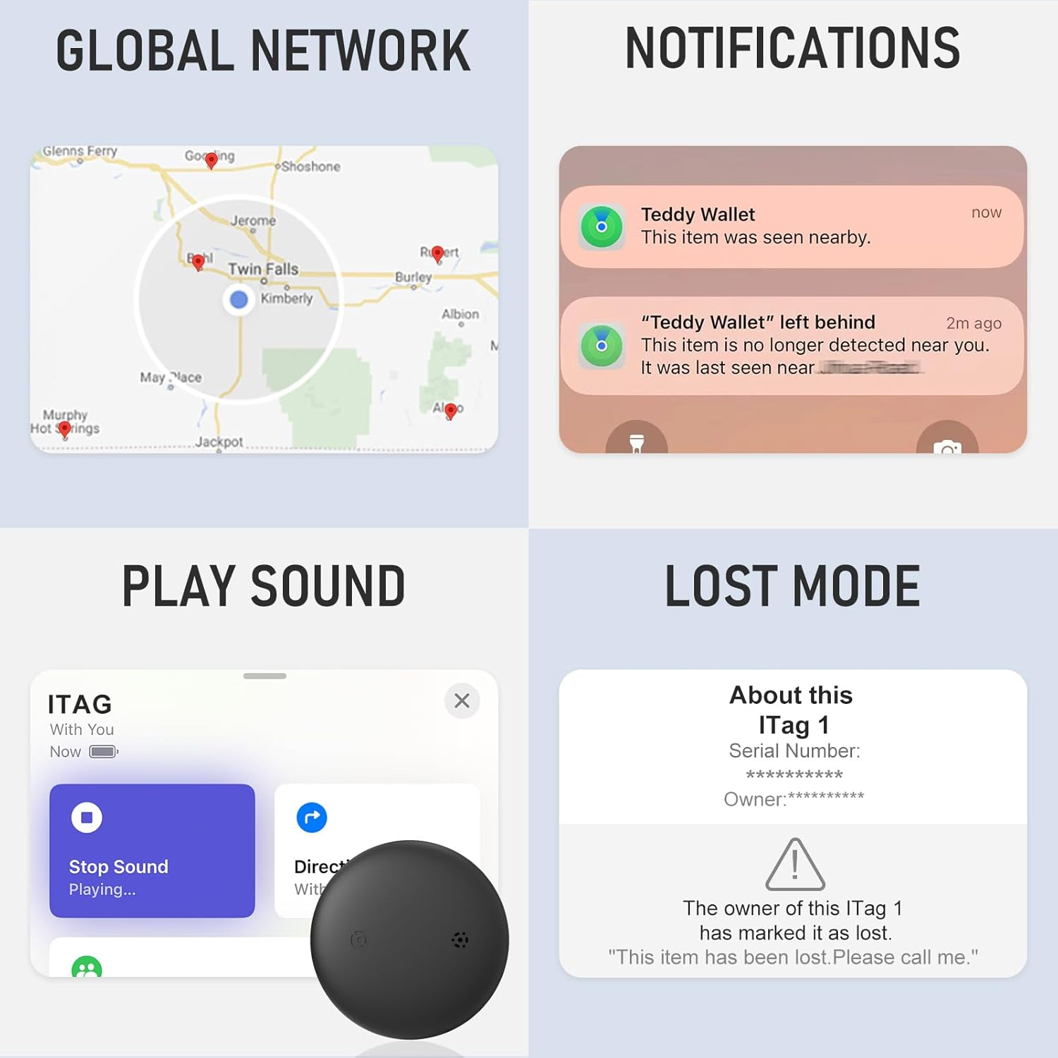 Smart Bluetooth Tracker GPS Ta - Smart Home Kits บทวิจารณ์และราคา