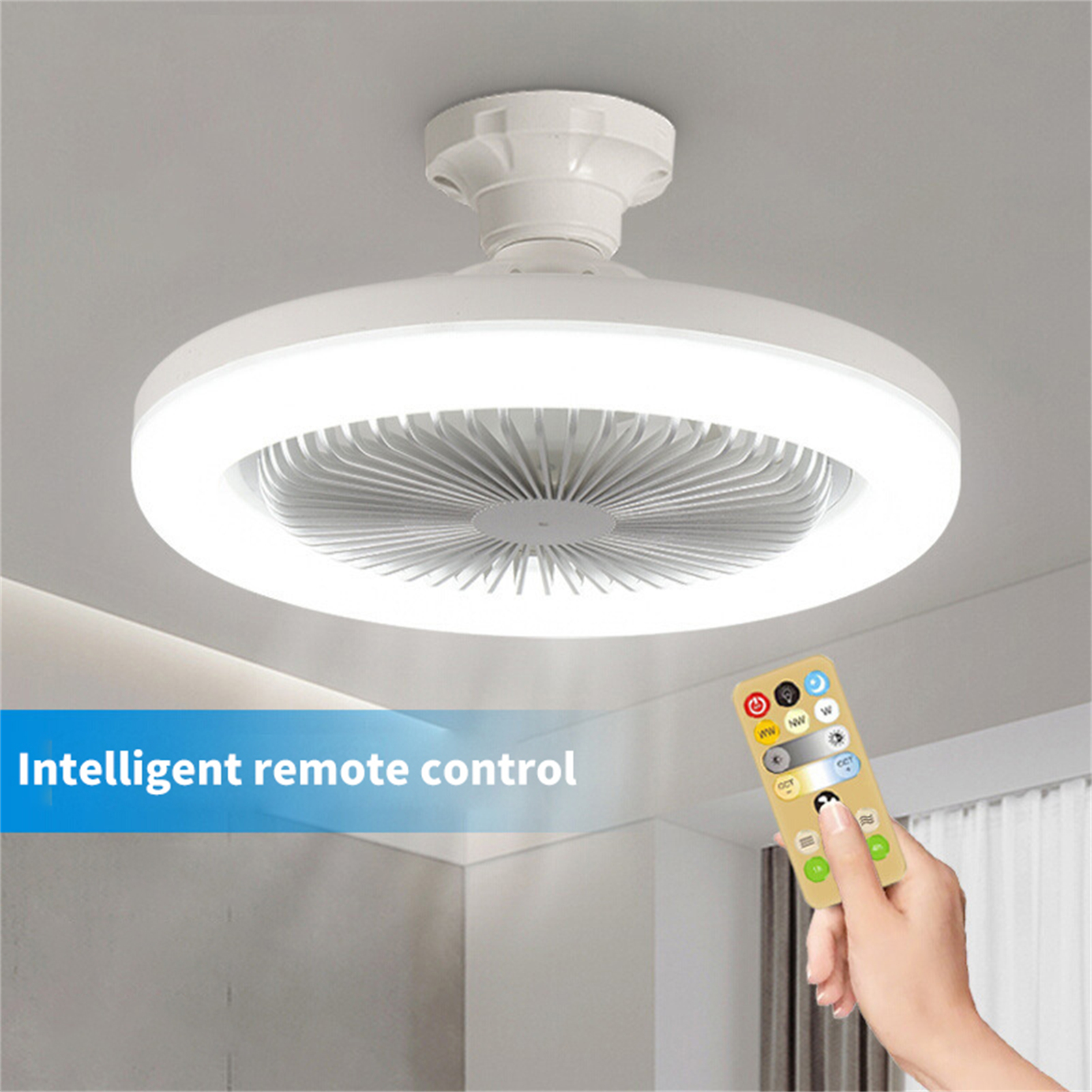 E27 Smart Fan Light Remote Con - Smart Home Ventilation System บทวิจารณ์และราคา