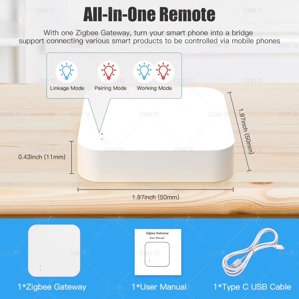 Zigbee 3.0 Gateway Hub Smart H - Smart Home Vimar บทวิจารณ์และราคา
