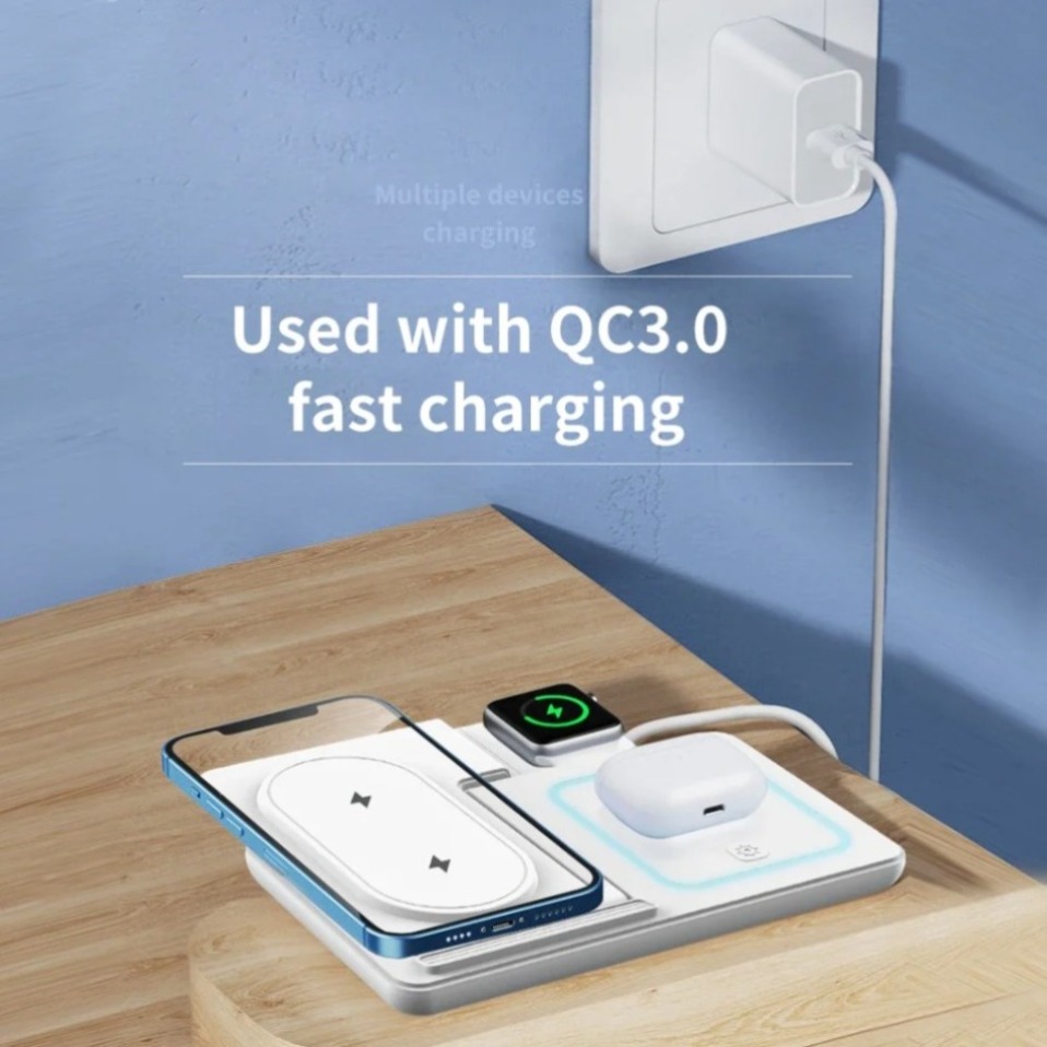 Night LED Light 3 In 1 Wireles - Smart Night Light บทวิจารณ์และราคา