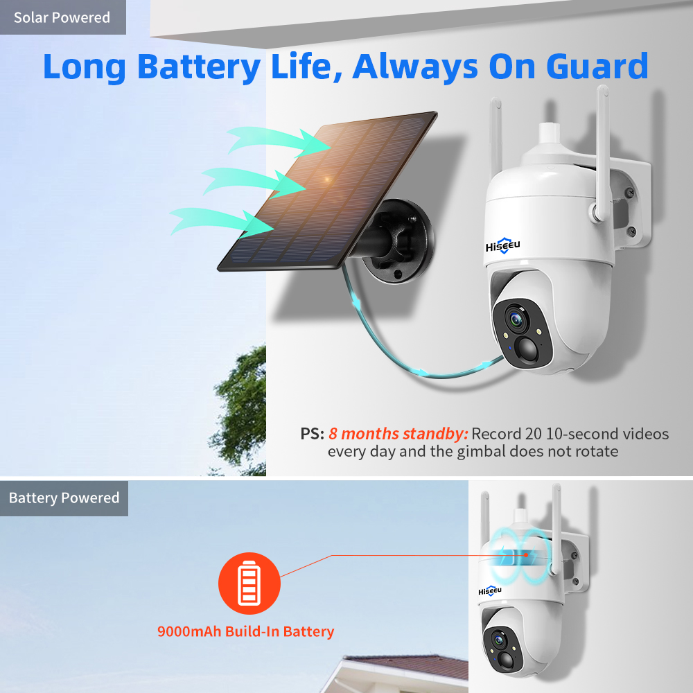 Hiseeu 3MP Cloud AI WiFi Video - Smart Home Cctv บทวิจารณ์และราคา