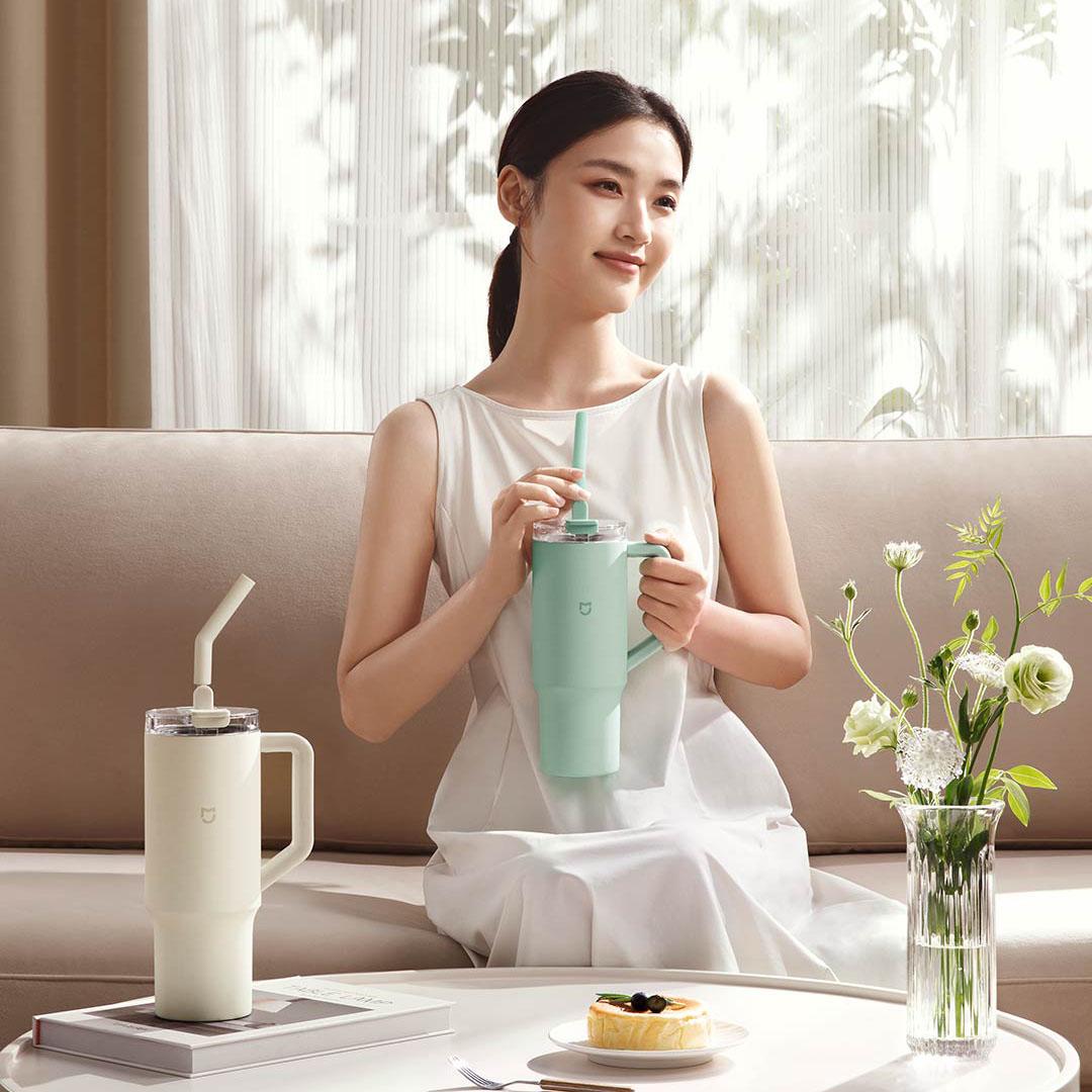 Xiaomi Mijia Smart Straw Cup 1 - Smart Home Xiaomi Kit บทวิจารณ์และราคา