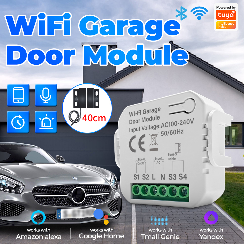 WiFi Tuya Smart Garage Door Sw - Smart Home Orvibo บทวิจารณ์และราคา