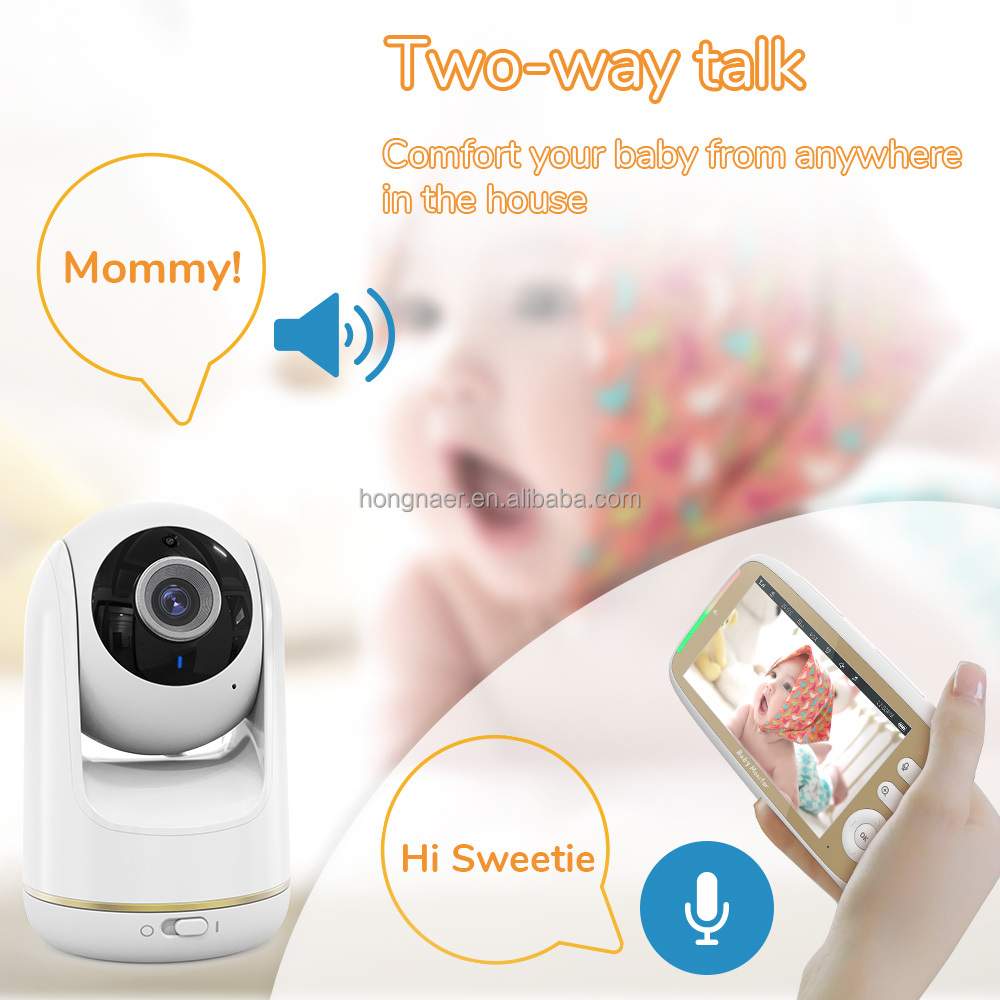 Hongnaer Home Audio Baby CCTV  - Smart Home Cctv บทวิจารณ์และราคา