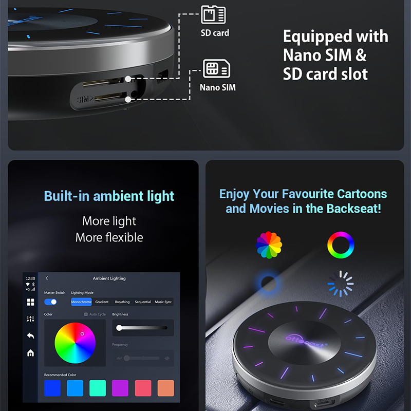 OTTOCAST P3 CarPlay AI Box Wir - Smart Home Orvibo บทวิจารณ์และราคา