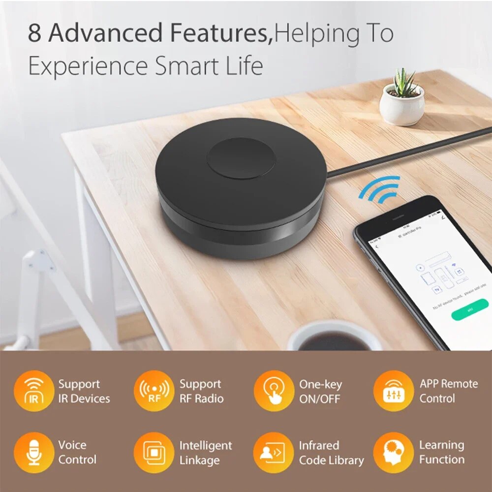 Tuya Smart Wifi RF IR Remote C - Smart Home Orvibo บทวิจารณ์และราคา