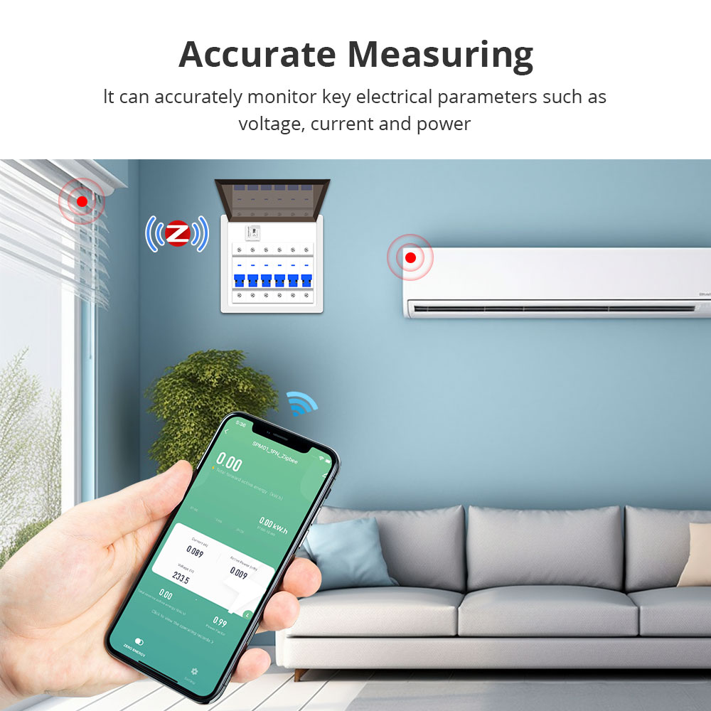 Zemismart Smart Energy Meter Z - Smart Home Orvibo บทวิจารณ์และราคา