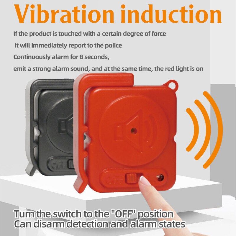 KERUI Wireless Vibration Alarm - Door Window Sensor บทวิจารณ์และราคา