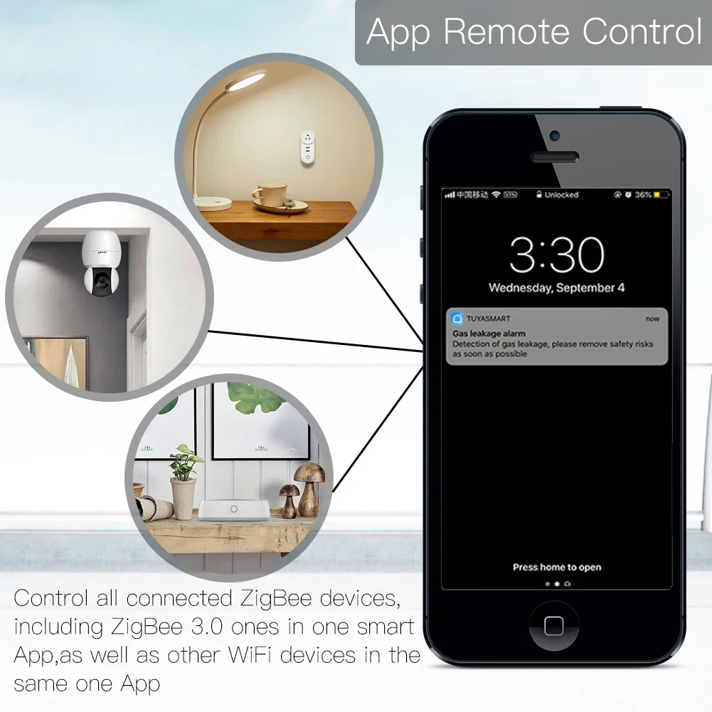 Tuya ZigBee 3.0 Smart Gateway  - Smart Home Vimar บทวิจารณ์และราคา