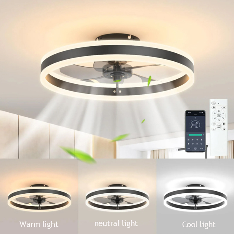 Modern Ceiling Fan Lights Sile - Smart Home Ventilation System บทวิจารณ์และราคา