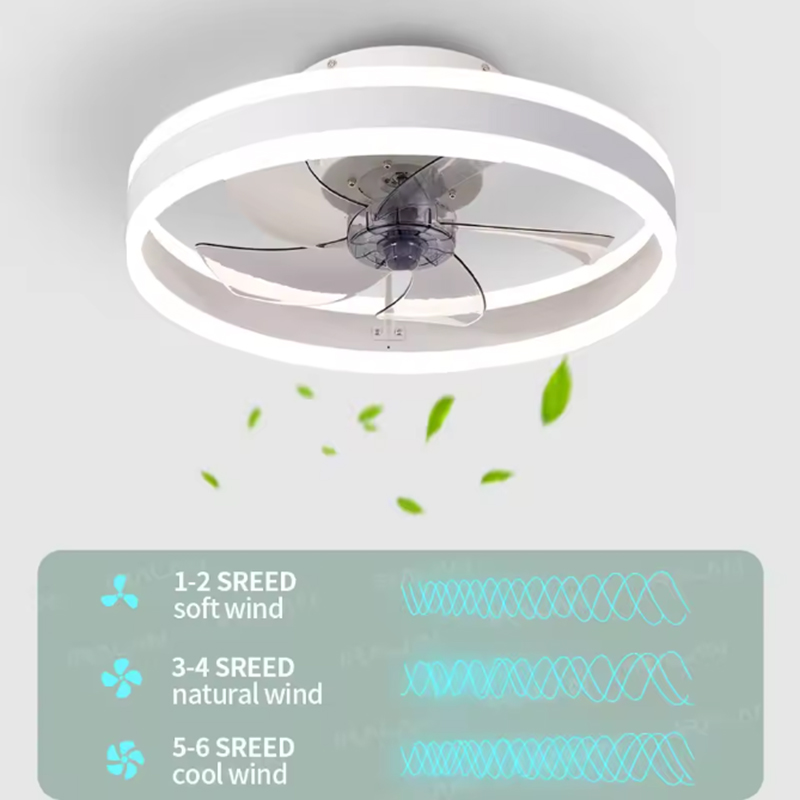 Modern Ceiling Fan Lights Sile - Smart Home Ventilation System บทวิจารณ์และราคา