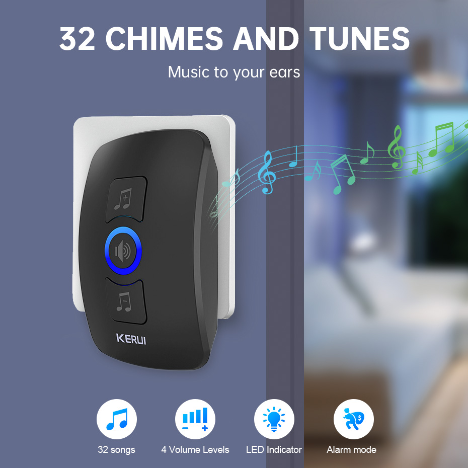 KERUI M525 Door Bell Chime Kit - Smart Home Demo Kit บทวิจารณ์และราคา
