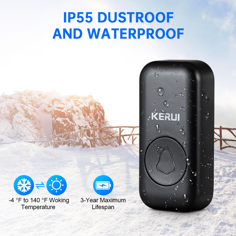 KERUI M525 Door Bell Chime Kit - Smart Home Demo Kit บทวิจารณ์และราคา