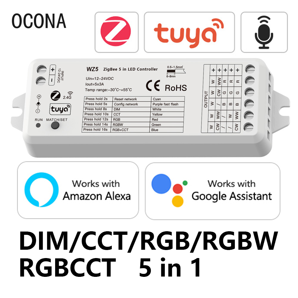 ZigBee 3.0 LED Controller 5-in - Smart Power Strip บทวิจารณ์และราคา