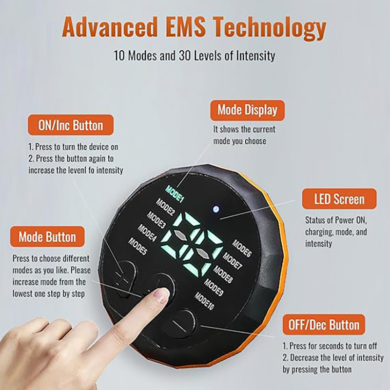 USB Recharge EMS Muscle Toner  - Smart Home Usb บทวิจารณ์และราคา